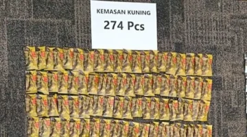 Bareskrim Polri mengamankan 381 vape diduga etomidate yang hendak dikirim ke Kampung Ambon, Jakarta Barat. (Posnews/Bareskrim)

