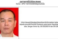 Bareskrim Polri memburu Yuwanky, bos Planet Batam yang masuk DPO kasus dugaan peredaran narkoba. (Posnews/Bareskrim)