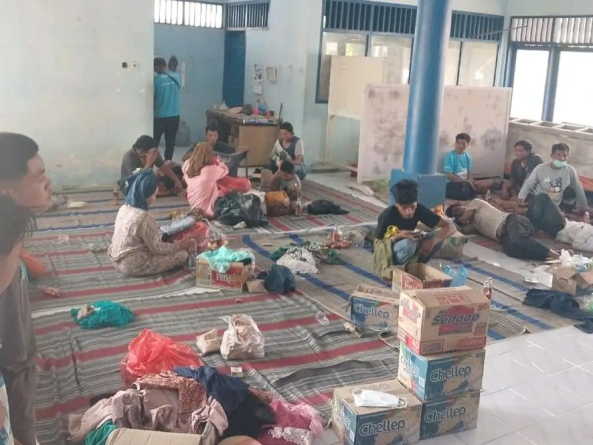 Basarnas Jemput 62 Penumpang Selamat KM Mutiara Sentosa 2 dari Pulau Masalembu. (Posnews/Basarnas)