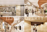 Extended Concourse Stasiun MRT Bundaran HI yang disiapkan menjadi ruang komersial bawah tanah Jakarta. (Posnews/Ist)