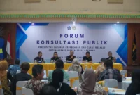Forum Konsultasi Publik Bea Cukai Marunda membahas digitalisasi layanan kepabeanan melalui aplikasi SALAM di Jakarta Utara. (Posnews/Bea Cukai)