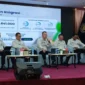 Direktur Jenderal Imigrasi Hendarsam Marantoko saat menyampaikan data penindakan terhadap WNA di Indonesia. (Posnews/KemenImipas)