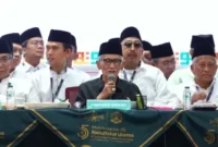 KH Miftachul Akhyar kembali ditetapkan sebagai Rais Aam PBNU periode 2026-2031 dalam Muktamar ke-35 NU di Jombang. (Posnews/YouTube)