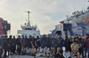 Kapal MV Ocean Porter berbendera Tanzania diamankan BNN setelah diduga membawa 2,6 ton sabu cair di perairan Bengkalis. (Posnews/BNN)