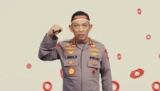 Kapolri Jenderal Listyo Sigit Prabowo menyampaikan pesan kemerdekaan dalam HUT ke-81 Republik Indonesia. (Posnews/Ist)