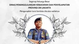 Andriyono, Kepala Regu Gulkarmat Cipayung, Meninggal Saat Jalankan Tugas Pemadaman (Posnews/Humas Gulkarmat DKI Jakarta)