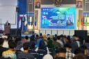 Rektor Universitas Majalengka dan Kepala BNN Komjen Pol Suyudi Ario Seto menghadiri Kuliah Umum Nasional tentang pencegahan narkotika di kampus UNMA. (Posnews/UNMA)