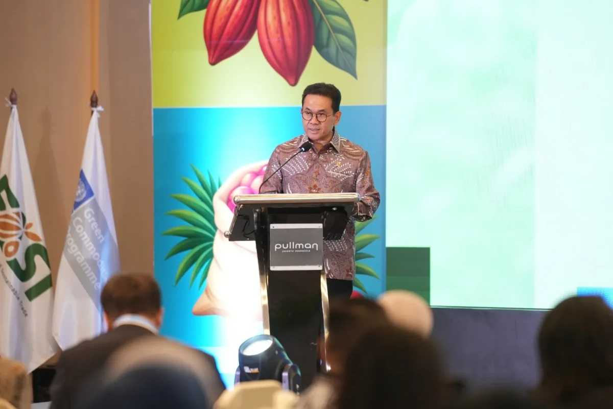 Mendag Budi Santoso mendorong hilirisasi dan peningkatan daya saing kakao serta sawit Indonesia di pasar global. (Posnews/Kemendag)