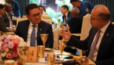 Menteri Perdagangan RI Budi Santoso bertemu Menteri Perdagangan Mesir di Jaipur, India. (Posnews/Kemendag)
