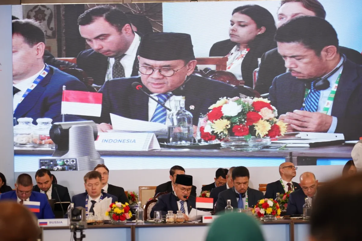 Menteri Perdagangan Budi Santoso menghadiri BRICS Trade Ministers’ Meeting di Jaipur, India. (Posnews/Kemendag)