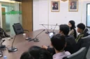Tri Waluyo menerima audiensi Koalisi Santri Kota di DPRD DKI Jakarta. (Posnews/MR)