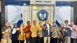 Bupati Majalengka Eman Suherman dan Kepala BNN Komjen Pol Suyudi Ario Seto menghadiri Kuliah Umum Nasional tentang pencegahan narkotika di UNMA.
(Posnews/Pemkab Majalengka)