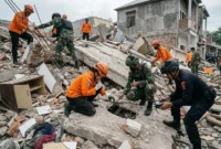 BNPB mencatat 68 orang meninggal dan 213 luka akibat gempa M 7 di NTT. Basarnas tetap siaga, sementara dua rumah sakit lapangan dikirim.