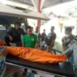 Polisi melakukan olah TKP di lokasi penemuan jasad ibu dan balita di hutan Kabupaten Landak, Kalimantan Barat. (Posnews/Polres Landak)