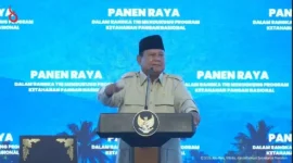 Presiden Prabowo meresmikan Motor Listrik Nasional di Cikarang Bekasi. (Posnews/Satpres)