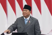 Presiden Prabowo Subianto menyampaikan pidato soal penutupan 1.000 tambang timah ilegal di Bangka Belitung
