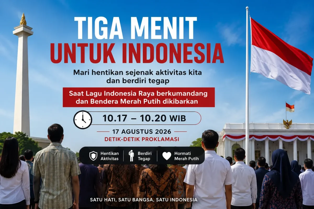 Presiden Prabowo Subianto memimpin upacara peringatan HUT ke-81 Kemerdekaan RI di Istana Merdeka.
