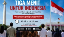 Presiden Prabowo Subianto memimpin upacara peringatan HUT ke-81 Kemerdekaan RI di Istana Merdeka.

