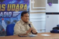 Presiden Prabowo Subianto memimpin penanganan karhutla di Kalimantan. (Posnews/Biro Pers, Media dan Informasi Sekretarian Presiden) 
