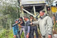 Personel Operasi Damai Cartenz melakukan penyisiran di kawasan Tembagapura, Mimika, Papua Tengah. (Posnews/Bareskrim)
