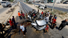 Jet tempur Israel melancarkan gelombang serangan udara di Gaza dan menewaskan sedikitnya 18 warga Palestina di saat AS mendorong rencana pelepasan senjata Hamas. Dok: Istimewa.