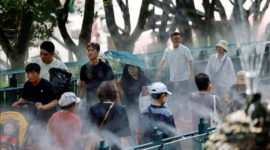 Gelombang panas ekstrem menerjang Korea Selatan hingga suhu Seoul mendekati rekor bersejarah 39 derajat Celsius. Dok: Istimewa.