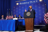 Pejabat Dewan Perdamaian menegaskan rencana Gaza Presiden Donald Trump tetap berlaku dan diskusi dengan Israel terus berlanjut, meski Perdana Menteri Benjamin Netanyahu menolak penarikan pasukan. Dok: Istimewa.