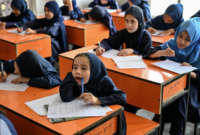 BB melaporkan sekitar 2,4 juta anak perempuan Afghanistan kehilangan akses pendidikan menengah sejak Taliban kembali berkuasa pada 2021. Dok: Istimewa.