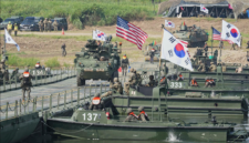 Korea Utara mengancam akan menggunakan hak bela diri sambil mengecam latihan militer gabungan AS-Korea Selatan. Dok: Istimewa.