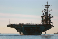 Kapal induk USS George Washington mulai bergerak menuju Timur Tengah menggantikan USS Abraham Lincoln. Dok: Istimewa.