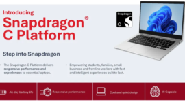 Qualcomm mengumumkan spesifikasi lengkap Snapdragon C untuk laptop entry-level mulai harga USD 300. Dok: Istimewa.