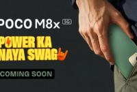 POCO dikabarkan bakal menghadirkan anggota baru M8 series bernama M8x 5G, dengan baterai besar 6.000 mAh sebagai andalan utama di segmen bujet. Dok: Istimewa.