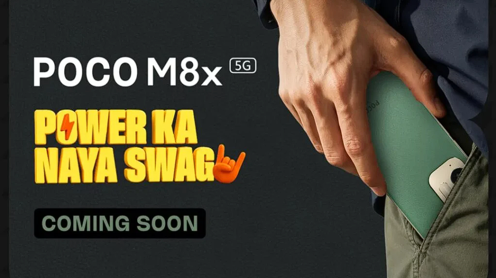 POCO dikabarkan bakal menghadirkan anggota baru M8 series bernama M8x 5G, dengan baterai besar 6.000 mAh sebagai andalan utama di segmen bujet. Dok: Istimewa.