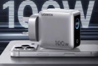 Ugreen resmi mengumumkan penjualan charger Nexode Pro 100W four-port GaN di pasar Inggris, dilengkapi layar TFT dan dukungan pengisian cepat. Dok: Istimewa.