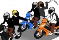 Rasa waswas menyelimuti warga Jawa Barat yang berkendara malam hingga dini hari, seiring maraknya aksi begal dalam sebulan terakhir di berbagai wilayah. Dok: Istimewa.