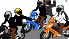 Rasa waswas menyelimuti warga Jawa Barat yang berkendara malam hingga dini hari, seiring maraknya aksi begal dalam sebulan terakhir di berbagai wilayah. Dok: Istimewa.