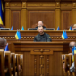 Parlemen Ukraina merestui pengangkatan Yevhenii Khmara sebagai Menteri Pertahanan baru di tengah tuntutan pemilu masa perang dan  skandal korupsi. Dok: Istimewa.