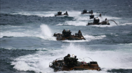 Amerika Serikat membatalkan latihan militer amfibi gabungan Ssangyong bersama Korea Selatan bulan depan akibat keterbatasan unit pasukan yang dialihkan ke medan perang Iran. Dok: Istimewa.