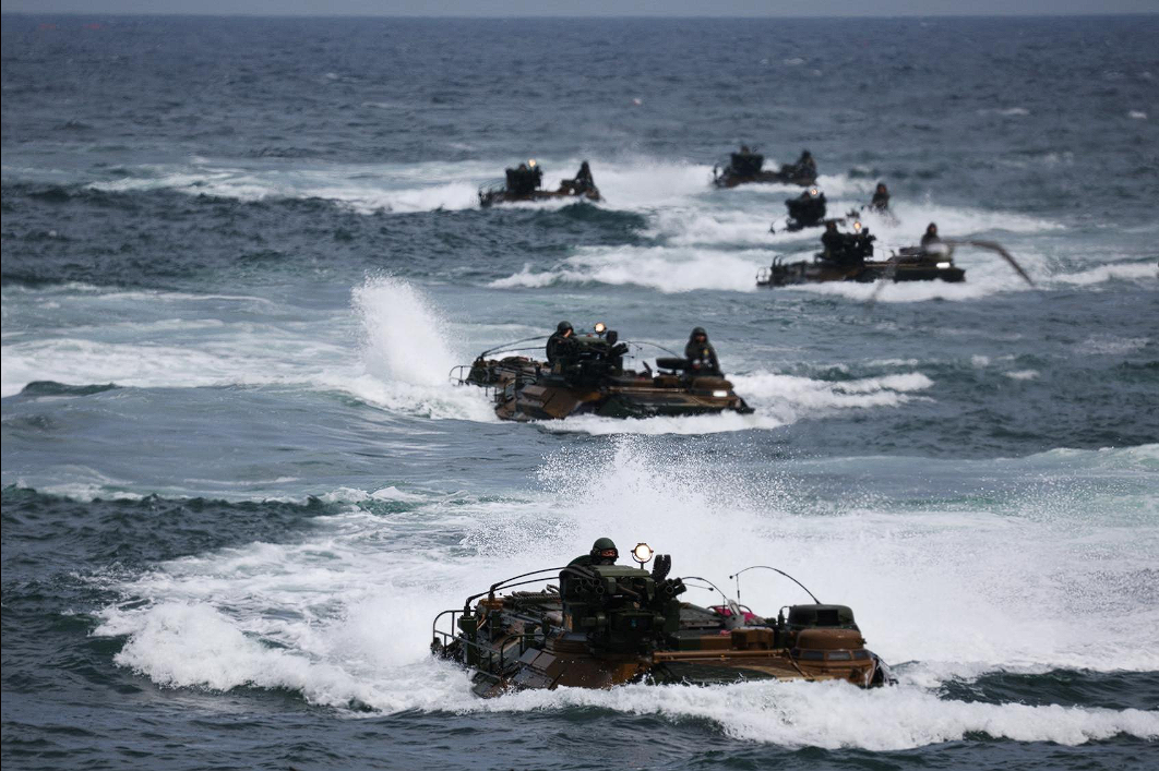 Amerika Serikat membatalkan latihan militer amfibi gabungan Ssangyong bersama Korea Selatan bulan depan akibat keterbatasan unit pasukan yang dialihkan ke medan perang Iran. Dok: Istimewa.