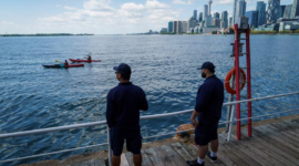 Wacana Presiden Donald Trump mengubah nama Danau Ontario memicu reaksi keras dari publik dan pemerintah Kanada di tengah krisis perang tarif. Dok: Istimewa.