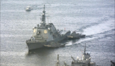 Kapal perusak Chokai Jepang kembali ke Sasebo usai sukses uji tembak rudal Tomahawk, membuka jalan bagi perluasan kapabilitas serang balik ke kapal Aegis lainnya. Dok: Istimewa.