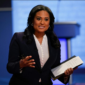 Presiden Trump mengancam melaporkan jurnalis NBC Kristen Welker ke FCC usai kritik soal hasil dukungannya pada kandidat jelang pemilihan paruh waktu November. Dok: Istimewa.