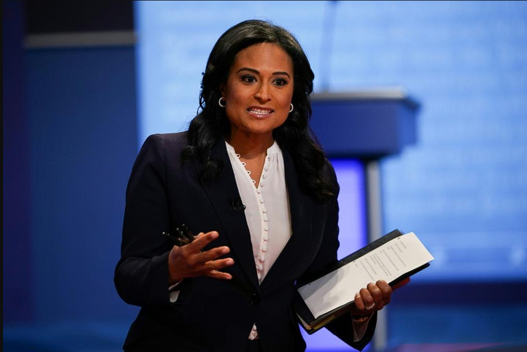 Presiden Trump mengancam melaporkan jurnalis NBC Kristen Welker ke FCC usai kritik soal hasil dukungannya pada kandidat jelang pemilihan paruh waktu November. Dok: Istimewa.