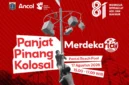 Suasana Merdekaria 2026 di Ancol dengan konser dan panjat pinang kolosal HUT ke-81 RI. (Posnews/Ancol)
