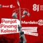 Suasana Merdekaria 2026 di Ancol dengan konser dan panjat pinang kolosal HUT ke-81 RI. (Posnews/Ancol)