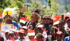 Hitadipa Jadi Kampung Papua Damai, TNI Dorong Warga Bangkit dan Sejahtera