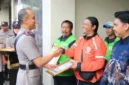 Upacara Hari Juang Polri 2026 Polres Metro Bekasi Kota dihadiri komunitas ojol, mahasiswa, relawan dan awak media. (Posnews/Polres Bekasi Kota)