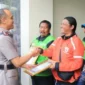 Upacara Hari Juang Polri 2026 Polres Metro Bekasi Kota dihadiri komunitas ojol, mahasiswa, relawan dan awak media. (Posnews/Polres Bekasi Kota)