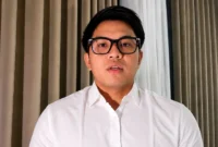 YouTuber Bigmo memberikan keterangan kepada wartawan usai menjalani pemeriksaan di Polda Metro Jaya. (Posnews/Ist)