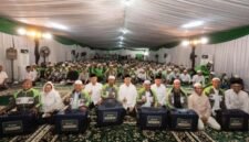 Doa bersama Mitra Driver Gojek jelang keberangkatan umrah.